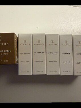Danucera 6-Piece Deluxe Set NIB Cream Supreme Master Mask Cerabalm D22 Tonic